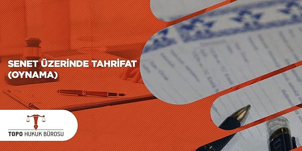Senet Üzerinde Tahrifat Oynama